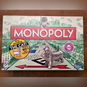 Brand New - Still Wrapped in Plastic Hasbro Monopoly Game